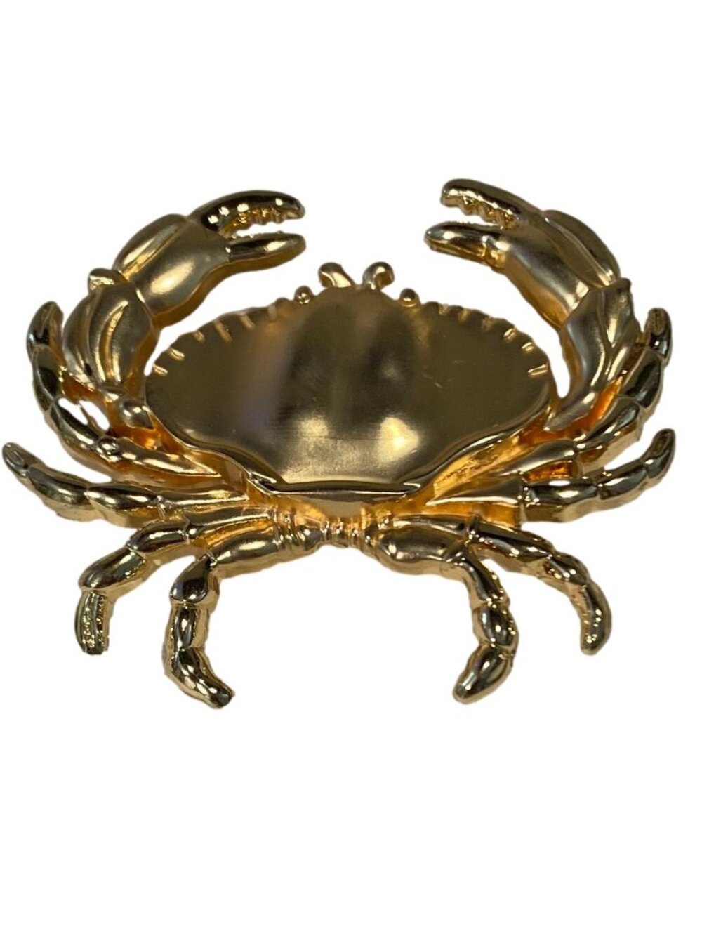 Gold Crab Lapel Pin Brooch and Necklace Pendant - Bulk Discounts